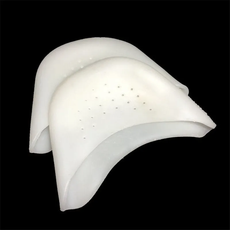 Protector de dedo Gel de silicona puntera cubierta para tacones altos dedos almohadillas suaves protectores para zapatos de Ballet cuidado de los pies herramientas