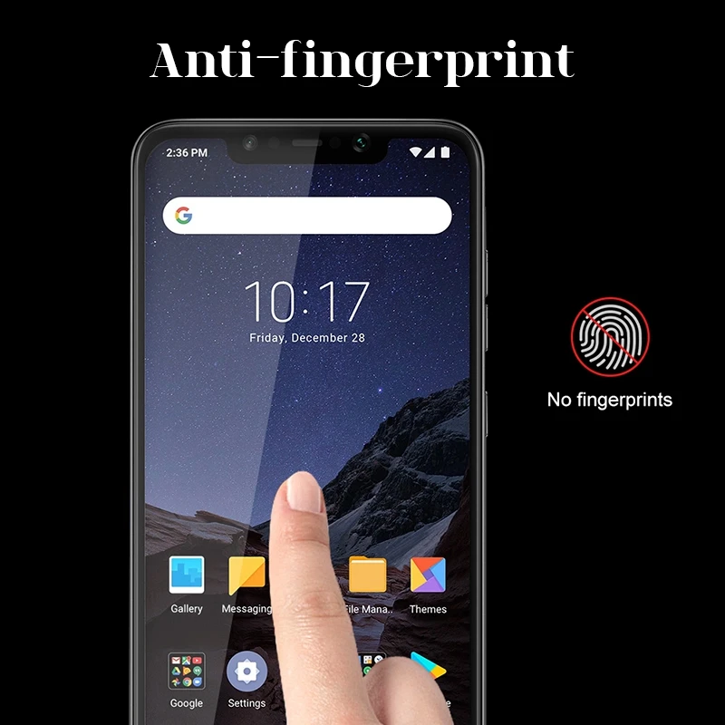 TOMKAS Xiaomi Pocophone F1&nbsp;Tempered Glass Scratch Proof Screen Protector For Xiaomi Mi 8 Glass&nbsp;Protector&nbsp;Xiaomi Mi 8 SE Glass