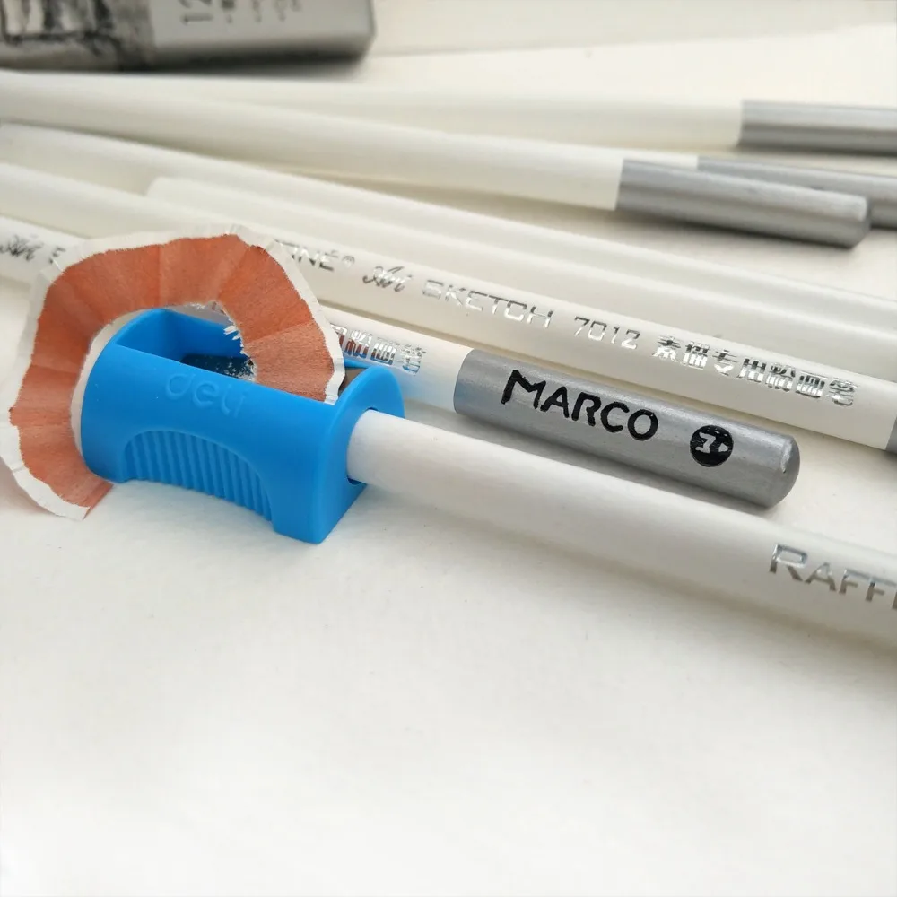 Marco 12pcs/Box Artist Charcoal Sketching Pencil Wooden Non toxic