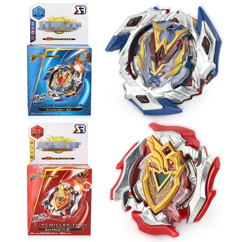 

Beyblade Burst with Launcher and Grip Alloy Gyro Toys for Chidlren Generation B104 B105 Absolutely Wins Z Combat Alloy Gyro Toy