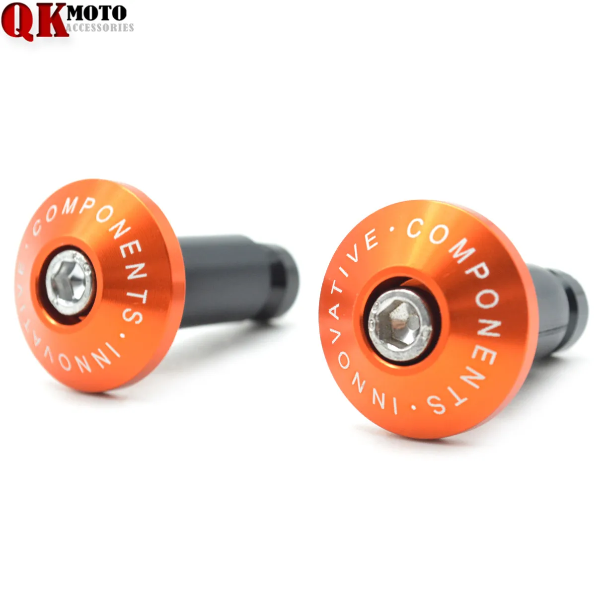 7/8"22 mm CNC motorcycle handlebar cap motocross handle bar grips ends