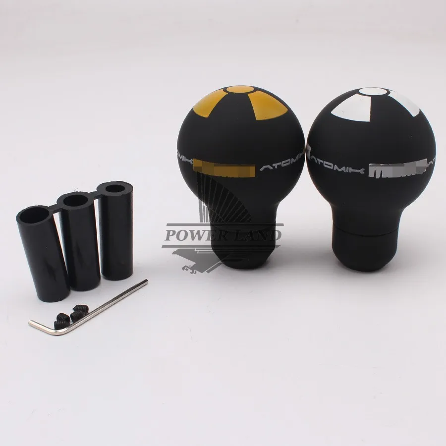 Resin Car Gear Knob Handles Gear Shift Knob Manual Nuclear Sign Logo