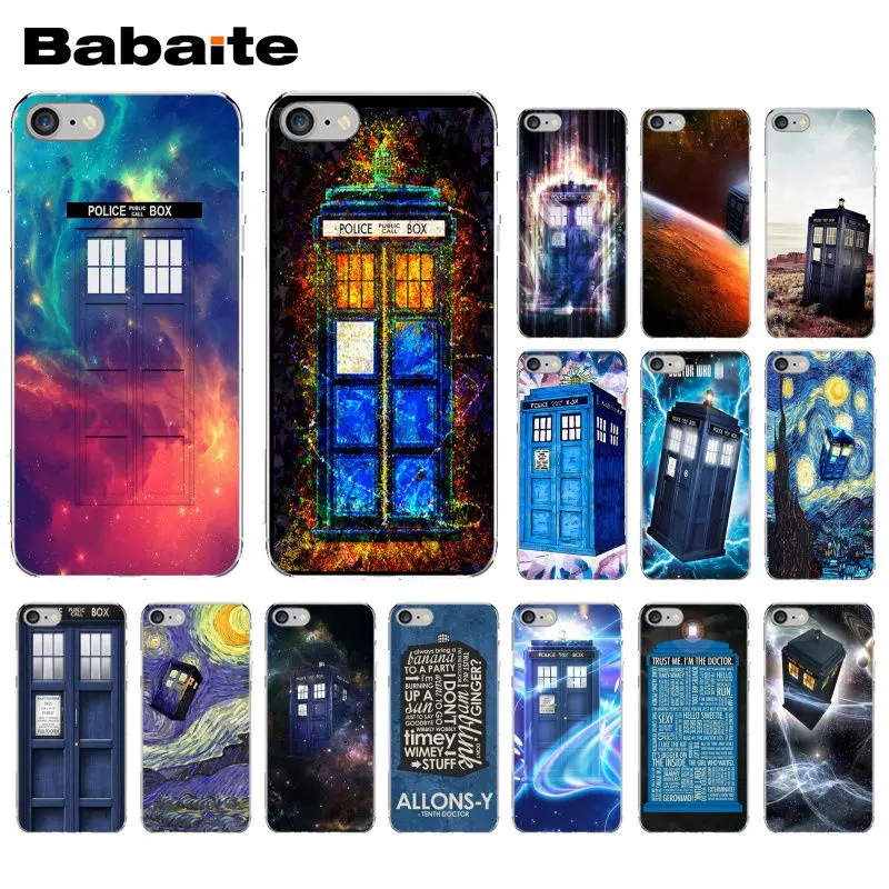 Babaite Tardis Box Доктор Кто ТВ мягкий силиконовый прозрачный чехол для телефона для iPhone 8 7 6 6S Plus 5 5S SE XR X XS MAX Coque Shell