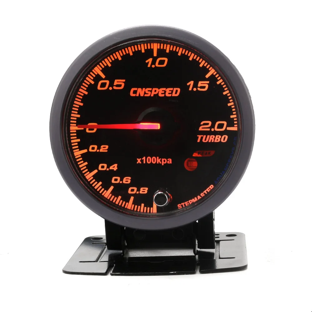 Автомобильный турбо датчик CNSPEED измеритель турбонаддува с белым и янтарным