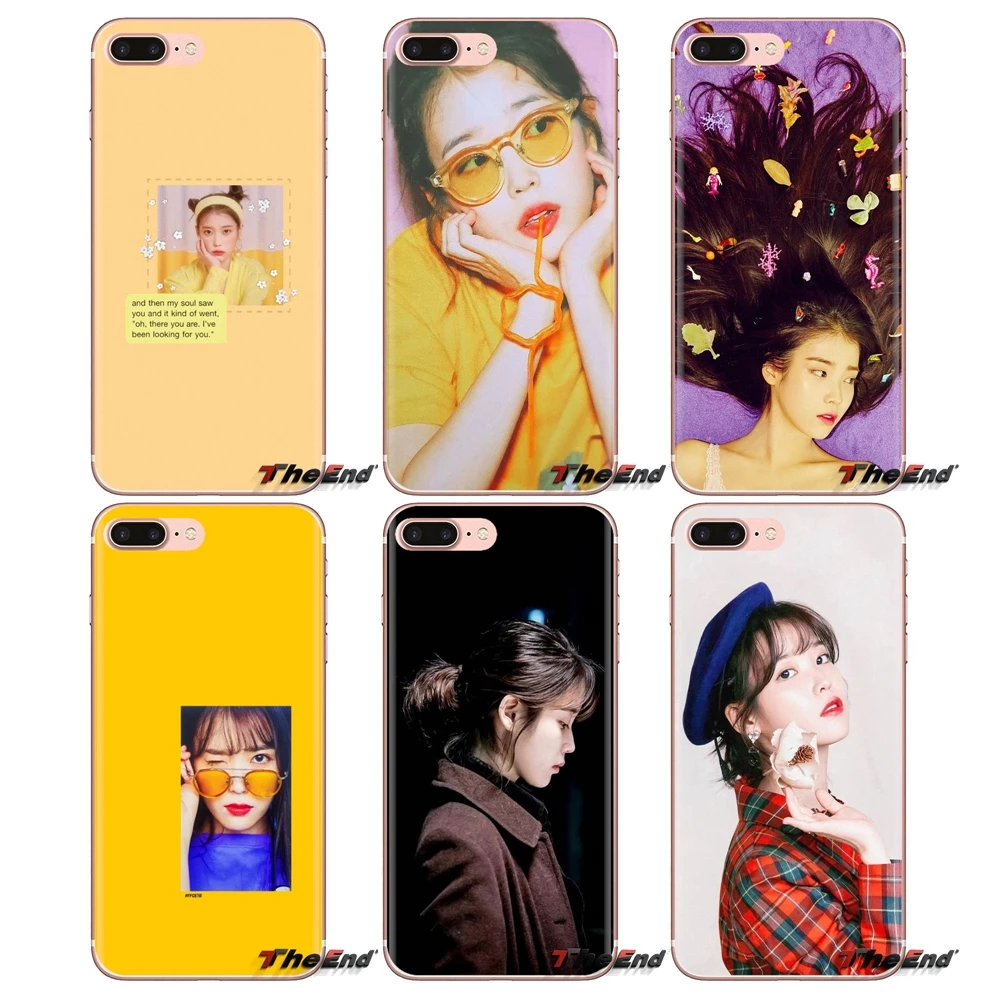 Силиконовый чехол для телефона IU Lee Ji-eun Kpop Girl Для Huawei G7 G8 P7 P8 P9 P10 P20 P30 Lite Mini Pro P Smart Plus