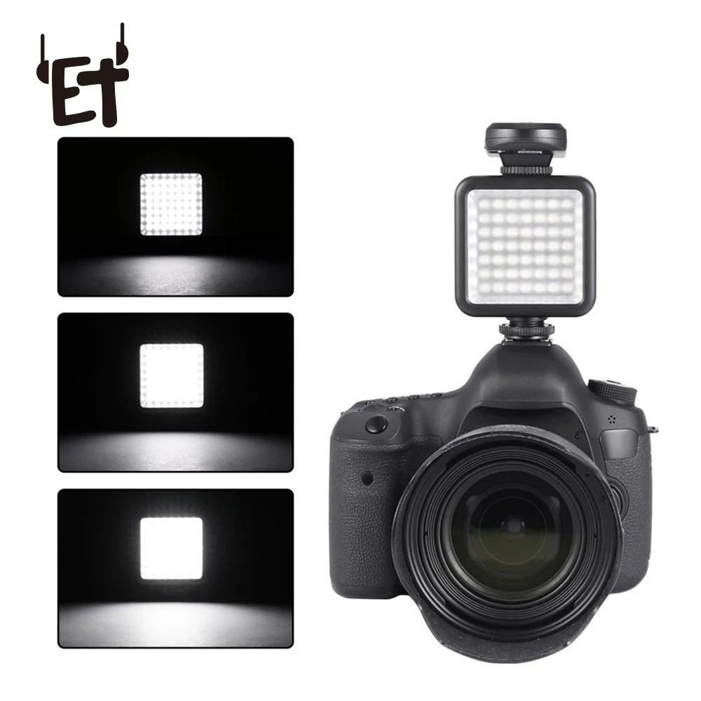260/228 Светодиодная лампа для телефона и видеокамеры светодиодная iPhone Xs X 8 Canon DSLR