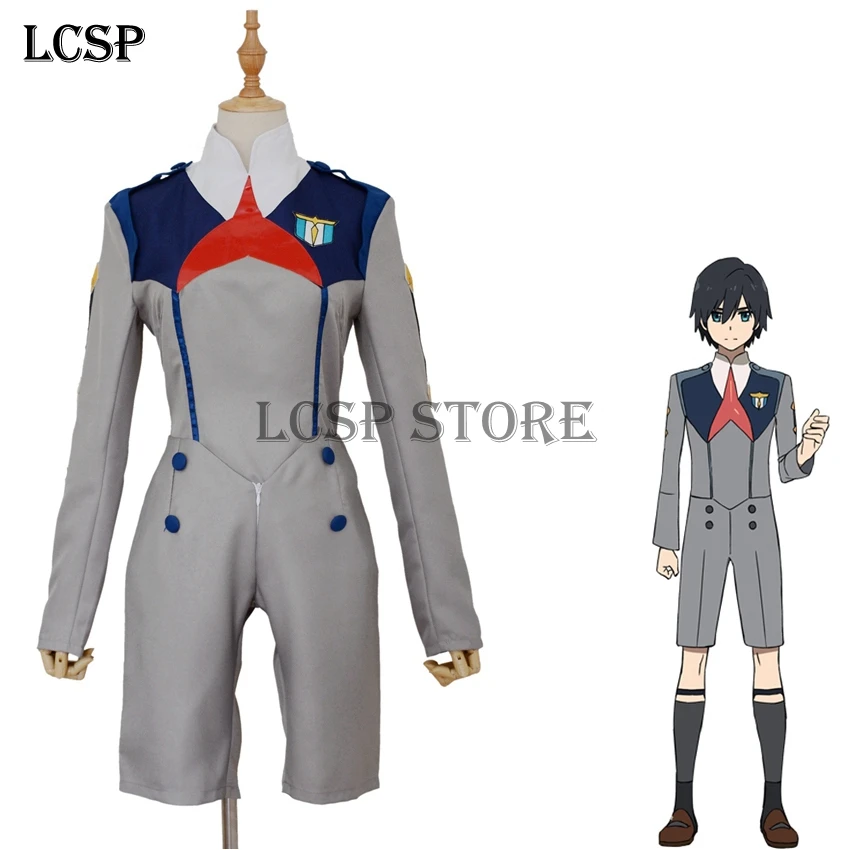 Lcsp Darling в franxx Хиро код 016 Косплэй костюм японского аниме единый одежда|anime uniform|japanese