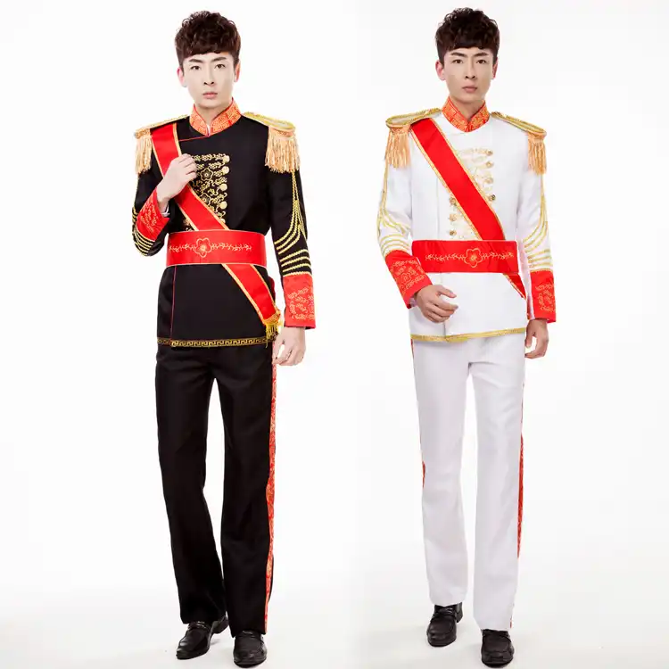 New Hot Sale Polyester Men Dance Costumes Disfraces Hmong Clothes