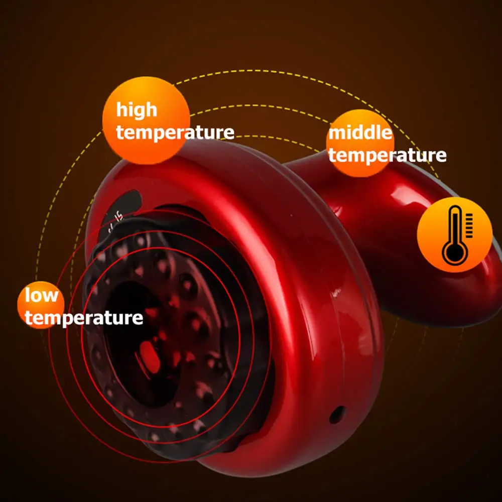 Электрический баночный стимулятор акупунктурный массажер для похудения Массаж скребком гуаша детоксикационная терапия вакуумный всасывающий массажер 37