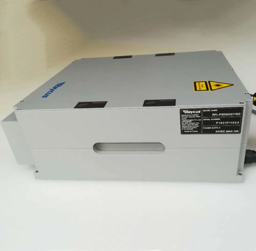 

30W Raycus Q-switched pulsed fiber laser DC 24V 10A input laser source for 30w fiber marking machine