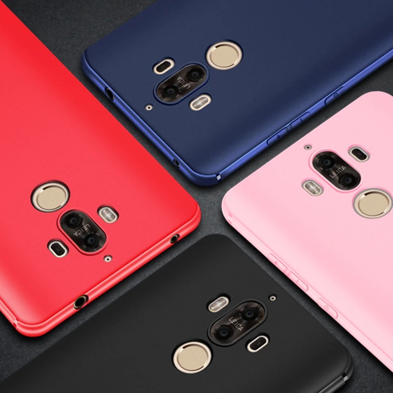 Soft Silicone Phone Case For Huawei Mate 20 X on 10 9 Pro Slim Matte Funda Capa Cover 8 TPU | Мобильные телефоны и