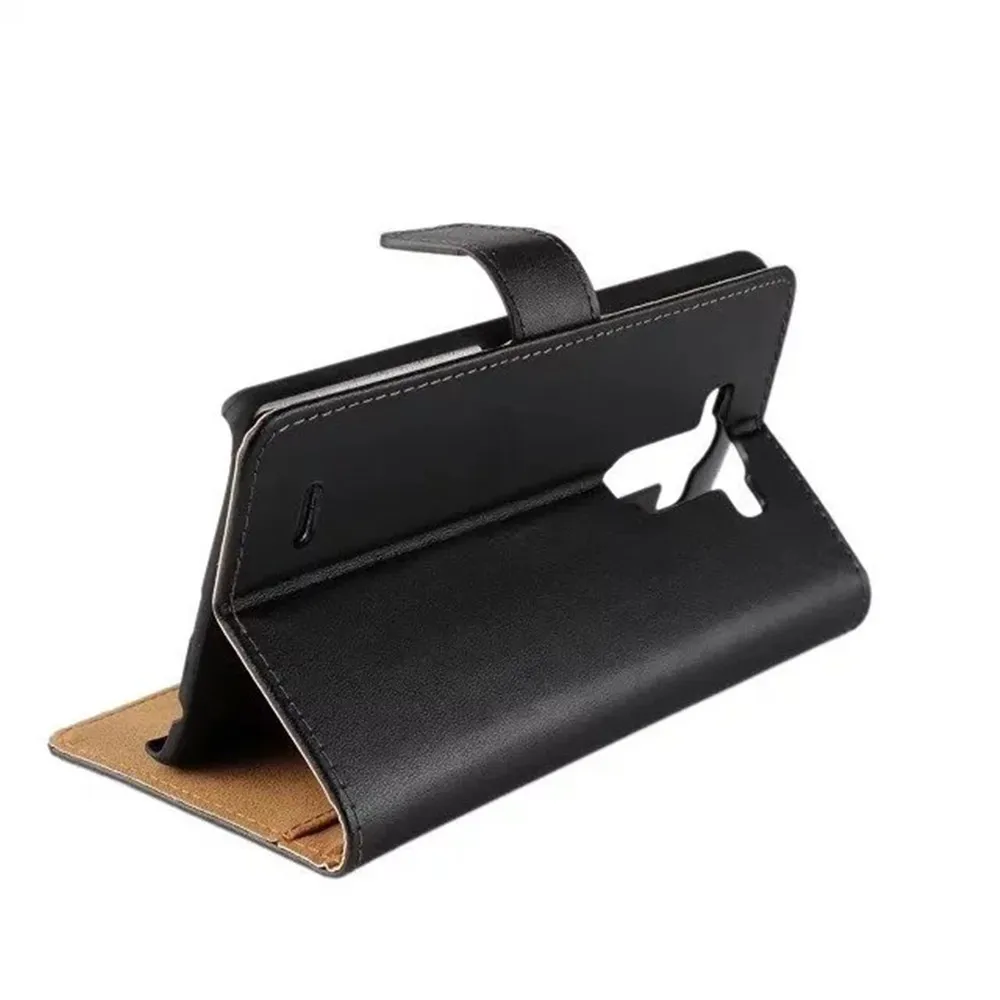 Luxury Genuine Leather Phone Case For LG G3 Wallet Style With Card Slot Holder Flip Stand Cover Cases Cellphone Accessories Luxury Genuine Leather Phone Case For LG G3 Wallet Style With Card Slot Holder Flip Stand Cover Cases Cellphone Accessories