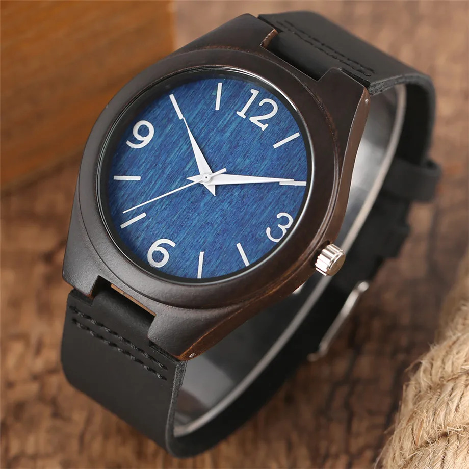 quartz wood watches