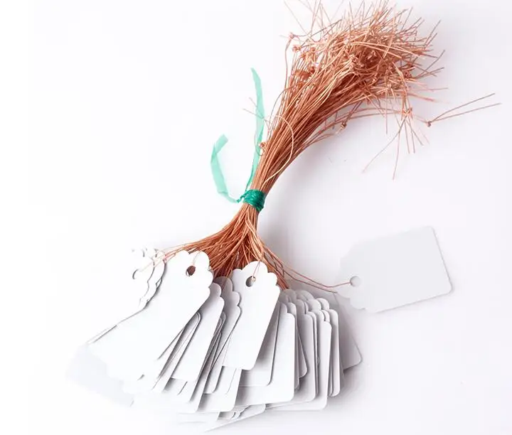 100Pcs/bag Waterproof Strip Line Gardening Labels Gardening Tree Signs Plant Hanging Tags Garden Labels Flower Tags Plant Lab