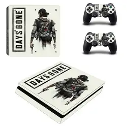 Игра Days Gone PS4 Slim Skin Наклейка для консоли playstation 4 и 2 контроллера PS4 Slim Skins виниловая наклейка, стикер