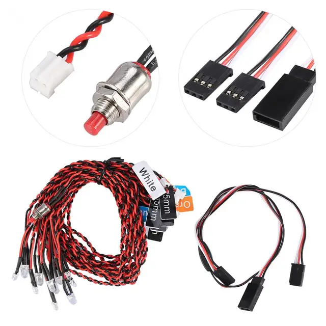 rc car led light controller