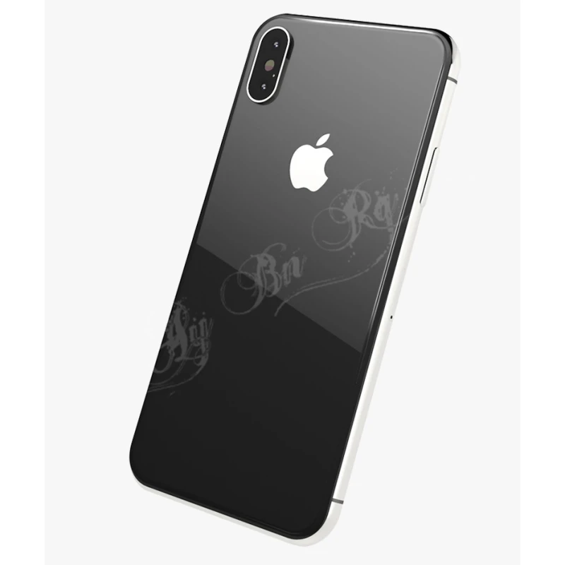 2 шт 3D полное покрытие задней части стекла протектор для iphone Xs Max Xr 6 6S 7 8 Plus 9H Закаленное стекло пленка черный белый прозрачный