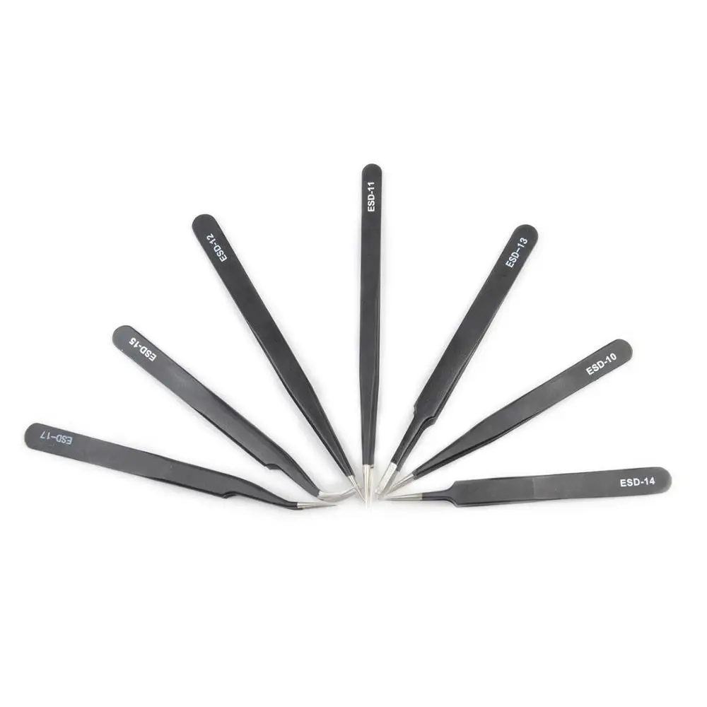 

ESD series Eyelash extension tweezers Professional multi-purpose High-end and durable stainless steel