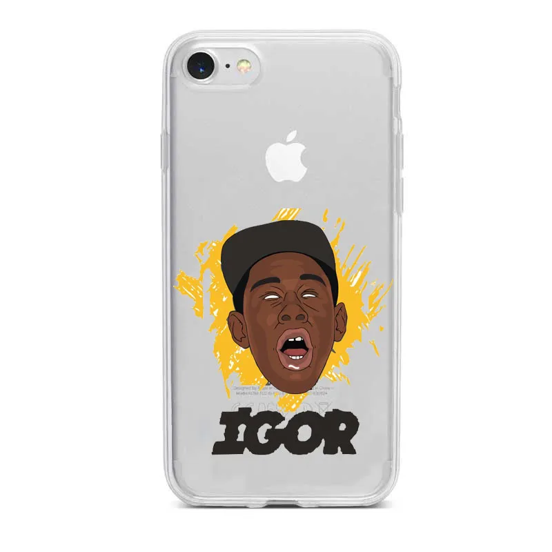 Tyler Creator-igor golf TPU Мягкий силиконовый чехол для телефона, подходит для iPhone 5 6 7 8 Plus X XR XMax11 11Pro 11ProMax - Цвет: TPU