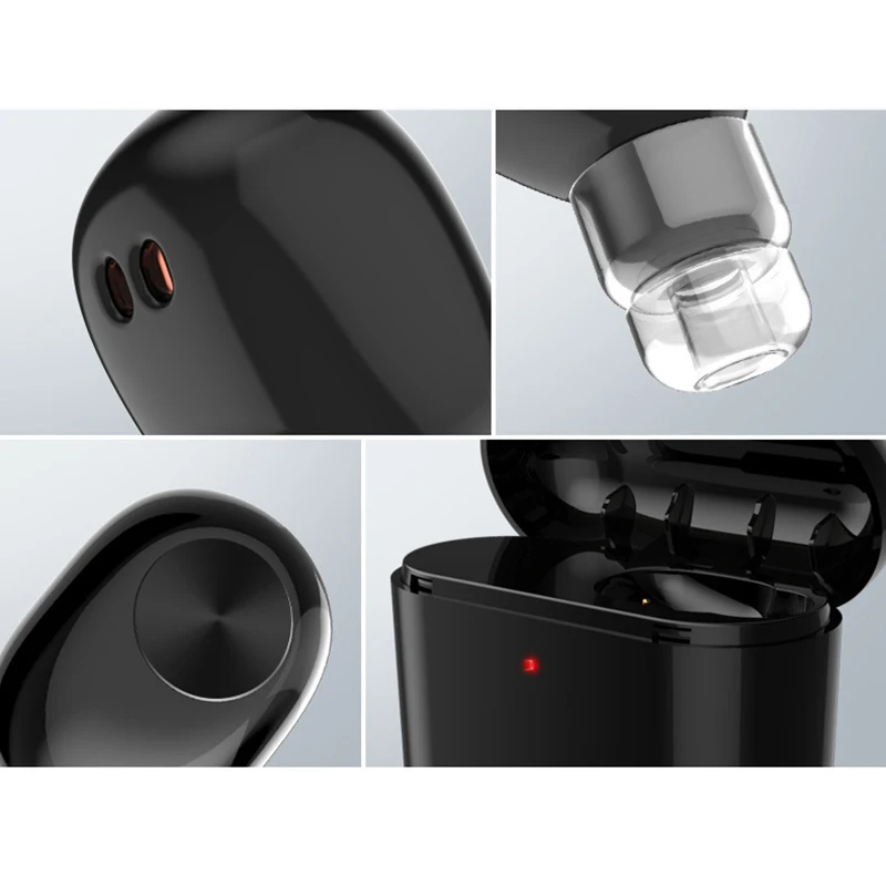 Беспроводные наушники Bluetooth 4 2 миниатюрные вкладыши стерео музыкальные с