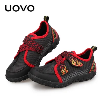 

New Boys And Girls Sport Shoes UOVO 2020 Children Shoes Breathable Kids Shoes Durable Rubber Flat Casual Sneakers Eur #25-30