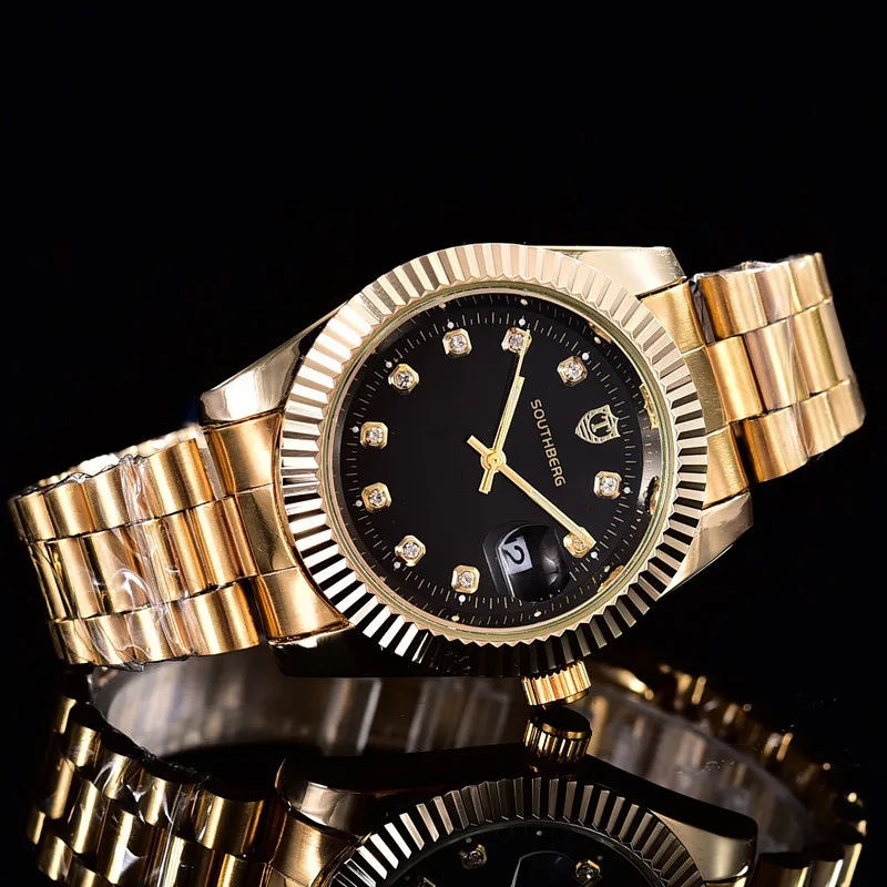 

Luxury Brand Watch Men Casual Business Stainless Steel Military Male Watch Fashion Quartz Wrist Watch Men's Sports Watches Clock