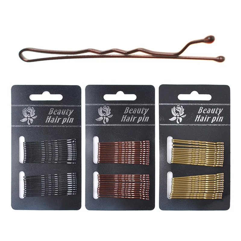

24pcs Hair Clips Wedding Hair Alloy Jewelry Pin Clip Hair Accessories Gold Side Folder Fashion New Gold 10pcs