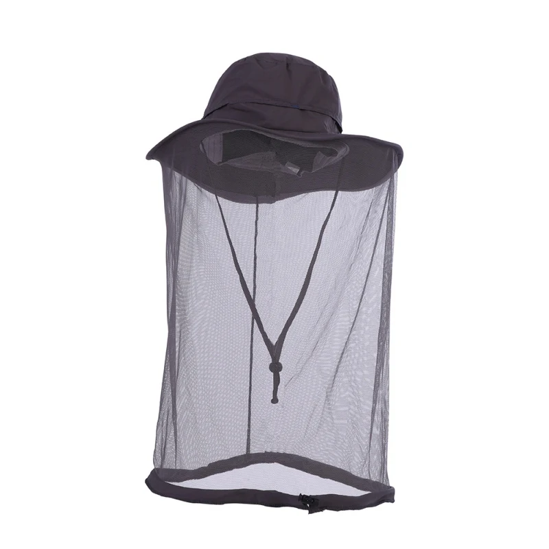 

Fisherman Cap Women Men Mesh Cover Anti Mosquito Quick Dry Sunshade Breathable Hat Outdoor Fishing Protective Hats