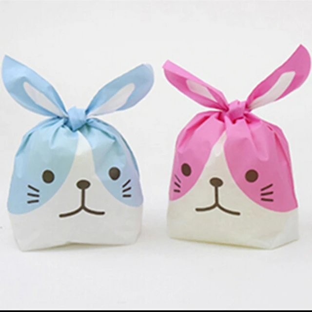 20pcs Lot Rabbit Ear Cookie Bags Candy Biscuit Gift Packaging Bag 20pcs Lot Rabbit Ear Cookie Bags Candy Biscuit Gift Packaging Bag Wedding