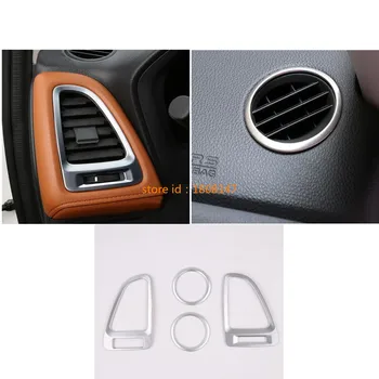 

Auto Car Garnish Frame Lamp Trim ABS Chrome Front Air Condition Outlet Vent For Honda HR-V HRV Vezel 2014 2015 2016 2017 2018