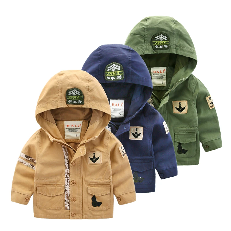 Kids Toddler Boys Jacket Coat Hooded Jackets For Children Outerwear Clothing Minnie Spring Baby Boy Clothes
