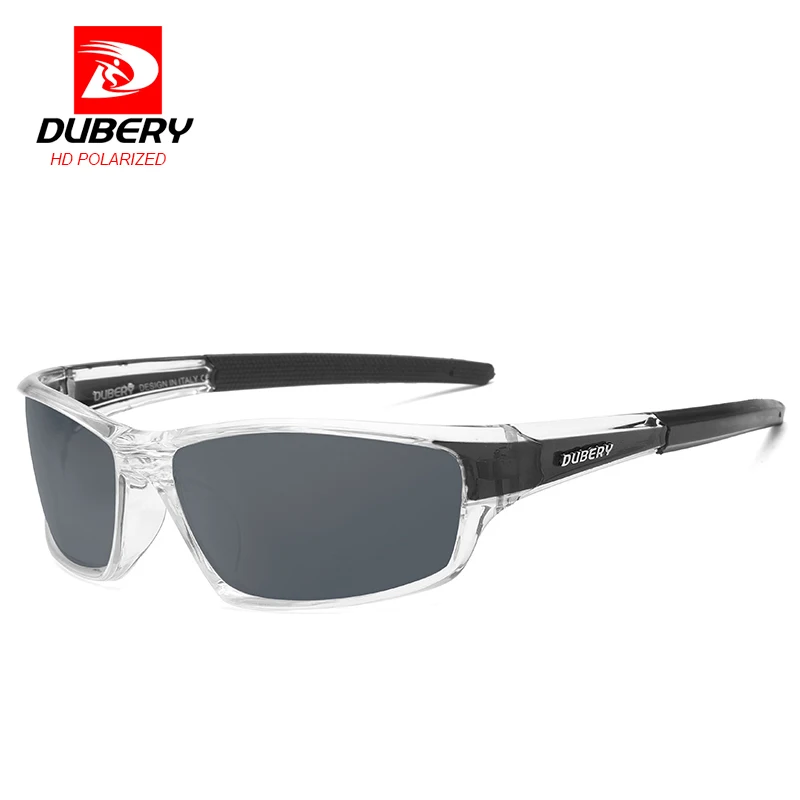 DUBERY поляризационные квадратные авиационные солнцезащитные очки мужские ретро мужские солнцезащитные очки ночного видения крутые брендовые Роскошные зеркальные очки Oculos - Цвет линз: A1