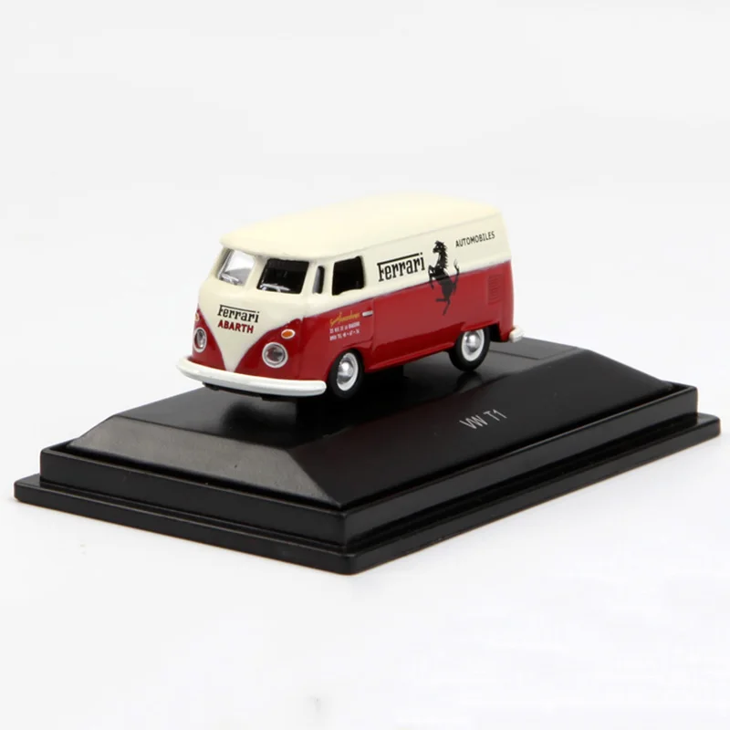1/87 сплав T1 Ван модель автобус игрушки автомобили литой металл коллекция