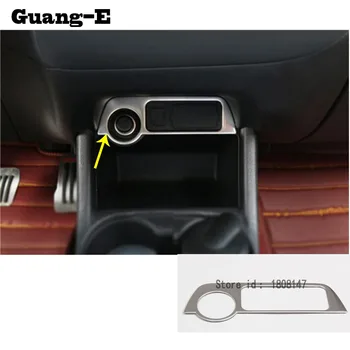 

Stainless steel control Socket Charge cigarette smoke lighter switch frame lamp trim For Mitsubishi Outlander 2016 2017 2018