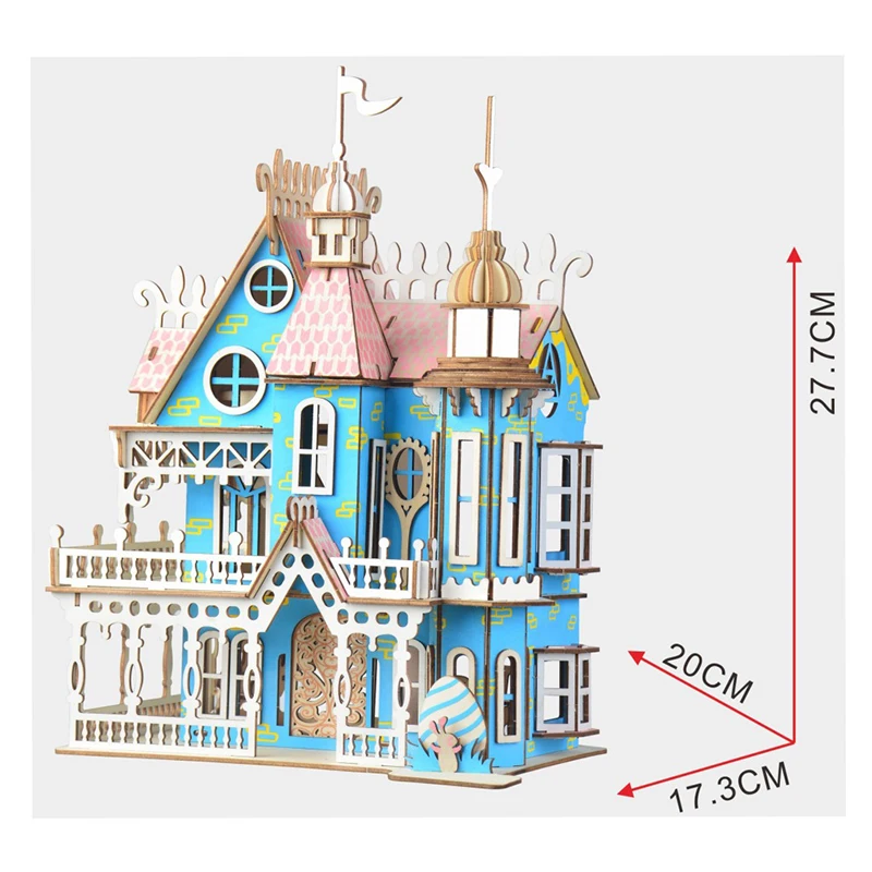 Деревянные куклы дом мебель игрушка DIY Сборка Кукольный домик Миниатюрный Кукольный дом для девочек Подарки Детские пазлы Игрушки