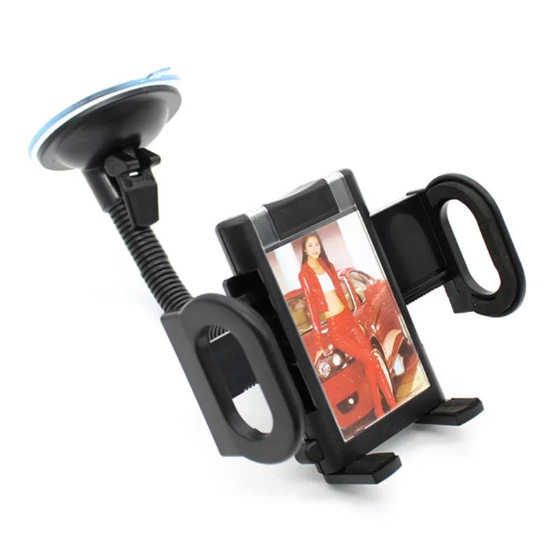 

Universal Mobile Phone Holder Long Arm Car Windshield Phone Holder Mount Cradle Suction Cup Stand Soporte Movil for iPhone X 8 7