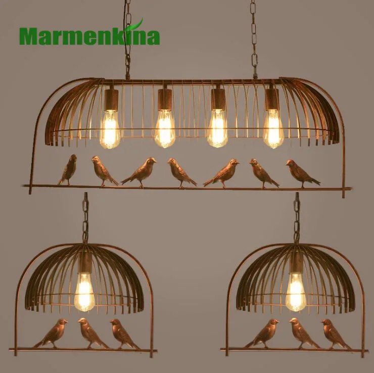 Indoor lighting Bird cage restaurant cafe bar desk study chandelier retro bird balcony chandelier. Indoor lighting Bird cage restaurant cafe bar desk study chandelier retro bird balcony chandelier.