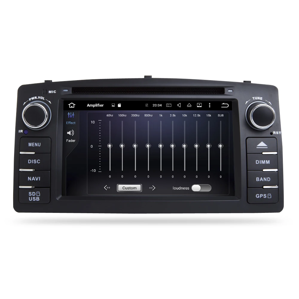 Top HD Android 9.0 Car Stereo For Toyota Corolla E120 BYD F3 GPS RADIO Stereo Car dvd Navigation Multimedia Unit 16