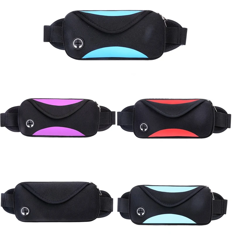 Outdoor Runnning Jogging Waist Bag, Men Women's Sport Waist Pack, Gym
