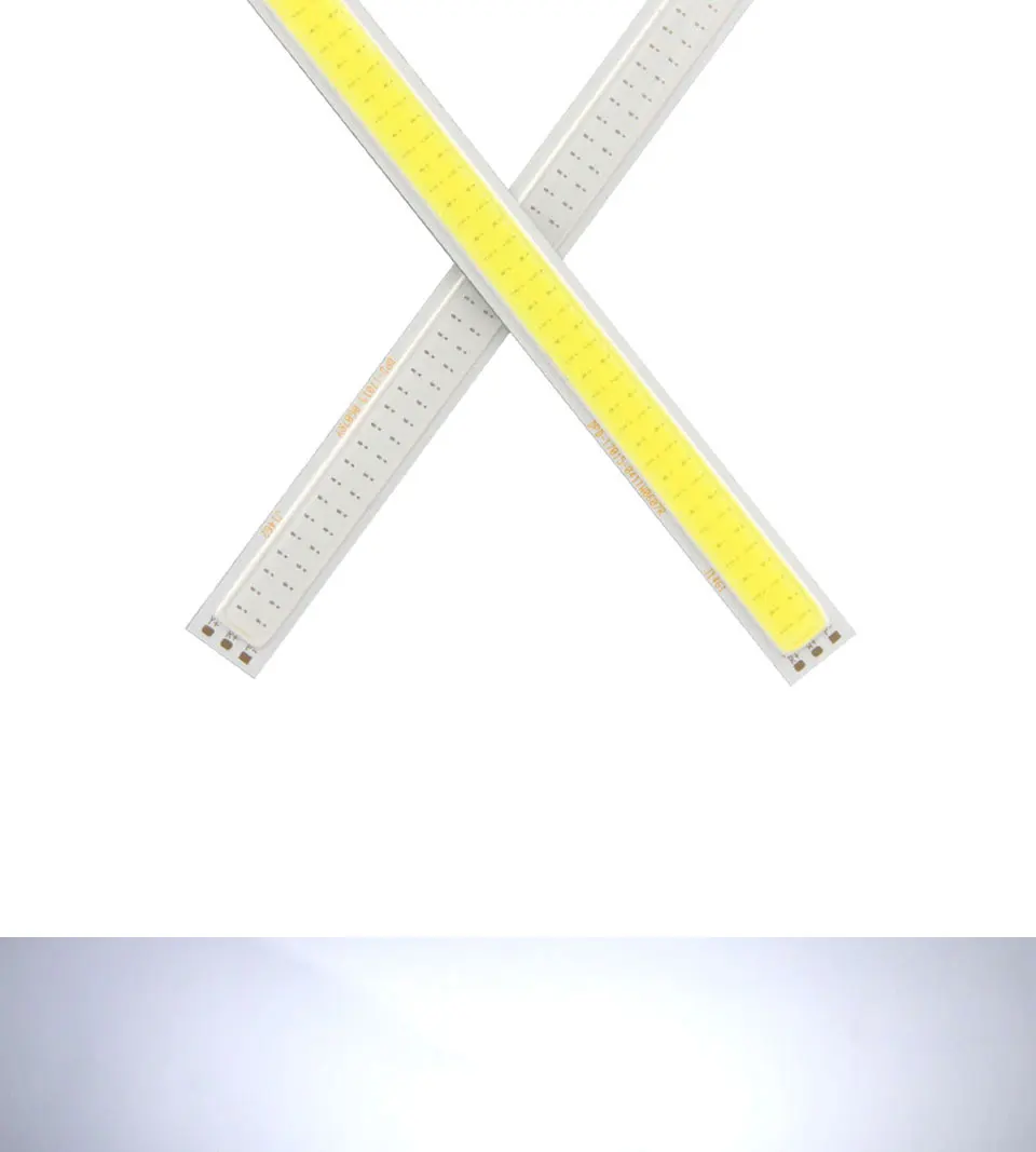 Double Color COB LED Light Source 2W White Red Orange Chip On Board DC12V 17015MM COB Strip Lamp (7)