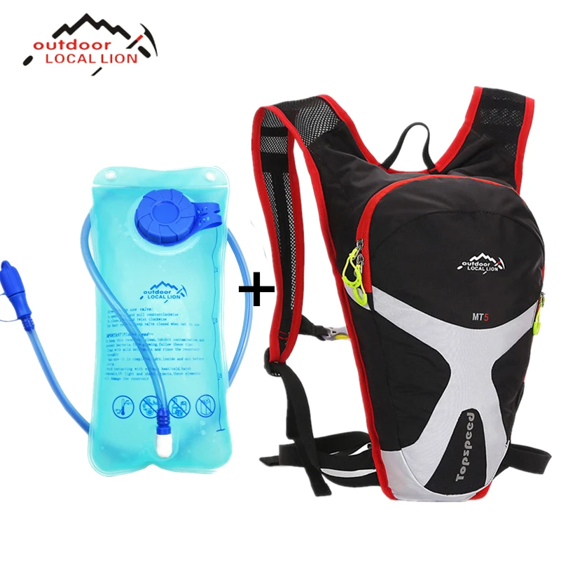 Buy LOCALLION Bike Backpack With 2L Blue TPU Bicycle