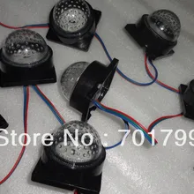 20 штук DC12V WS2811 pixel Модуль с прозрачной крышкой; 6 шт. 5050 светодио дный внутри; 1,44 Вт;, 50 мм диаметр