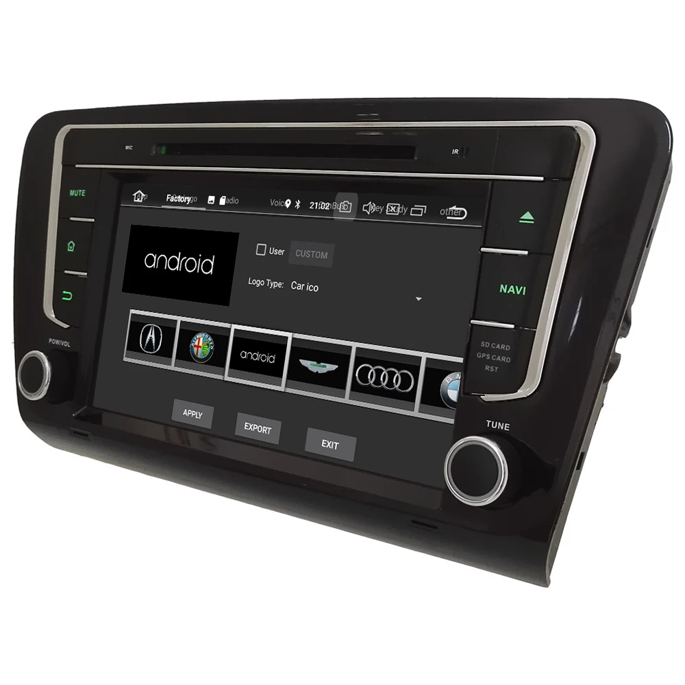 Sale KLYDE 8" Octa Core 4G WIFI Android 8.0 7.1 4GB RAM 32GB ROM Car DVD Multimedia Player Stereo Radio For Skoda Octavia 2014 2015 2