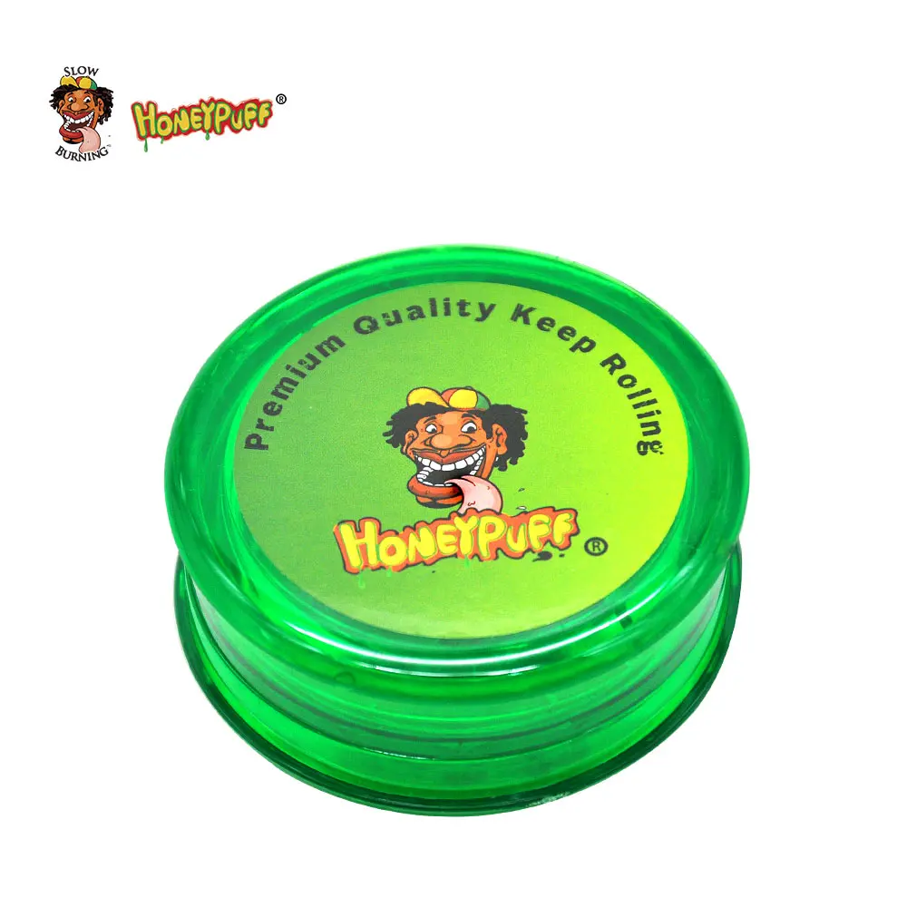 HoneyPuff Магнитная пластиковая травяная шлифовальная машина 60 мм 3 слойная дробилка