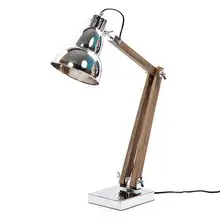Европейская промышленная металлическая настольная лампа Ретро мода декоративная настольная лампа персонализированный светодиодный светильник для чтения