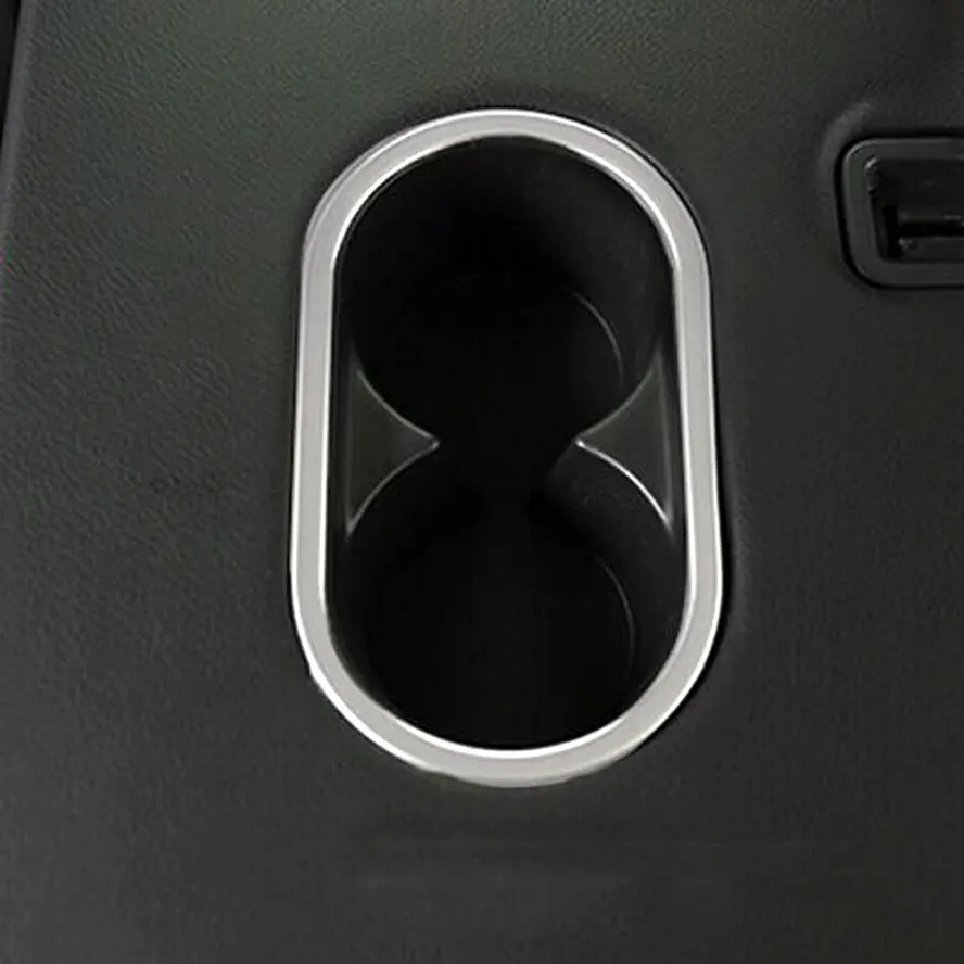 New Stainless Steel Center Water Cup Holder Shield Frame Decoration