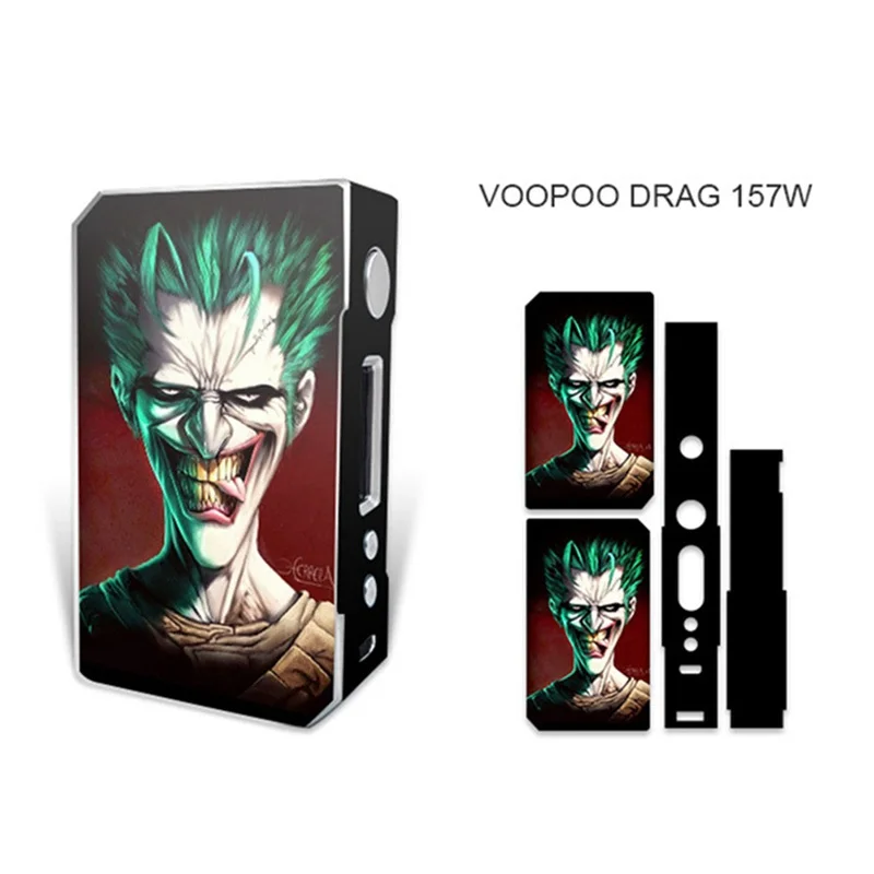 Высокое качество электронная сигарета стикер s для VOOPOO DRAG TC 157W коробка мод кожи наклейка - Цвет: H13