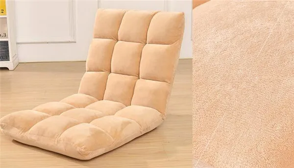 Японский пол отдохнуть стул 4 цвета Гостиная Складная мебель прекрасный лежащего "Zaisu" место ленивый кресло для отдыха отдохнуть стул