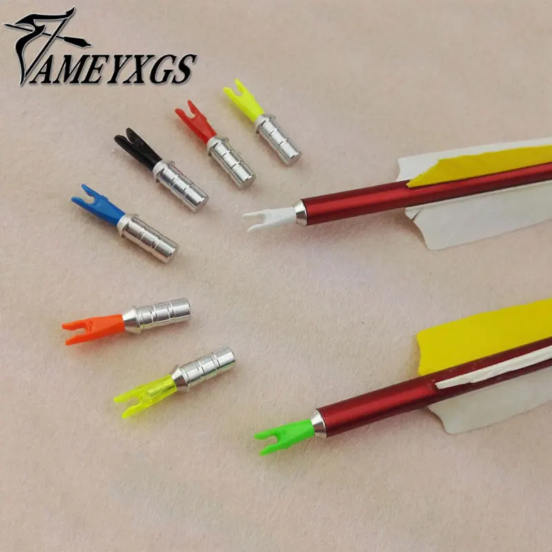 24pcs Archery Pin Nock Arrow Shaft Accessories for Outdoor Hunting