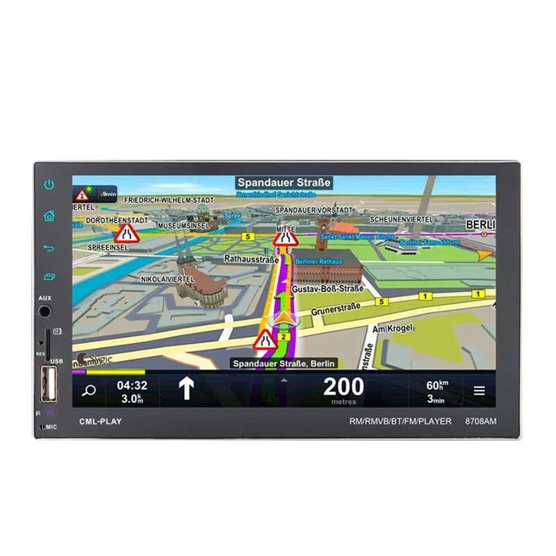 

2 Din Car Radio GPS Navigation Autoradio Android 7.1 Touch Screen Wifi Car Audio Player Quad Core Car radio USB Bluetooth Player